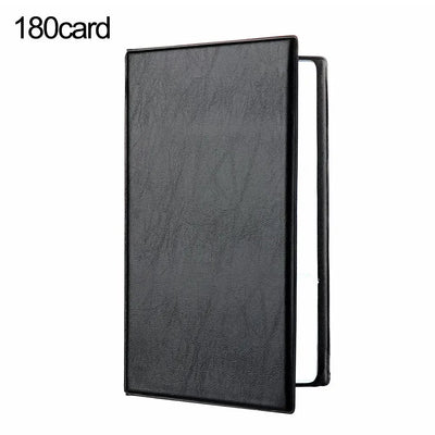 40/120/180/240/300 Cards ID Credit Card Holder Book Case Organizer Leather Business Cards ID Credit Card Holder Case Cards Album - Smarsty