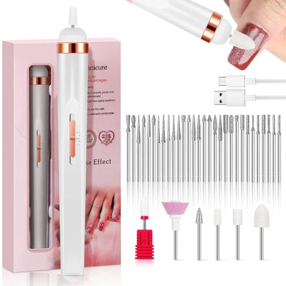 Portable Electric Nail File with 4 Speed Options - Smarsty