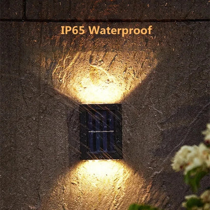 Solar LED Outdoor Light with Motion Sensor Waterproof Design - Smarsty