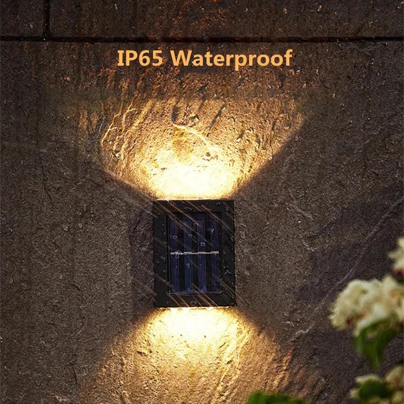 Solar LED Outdoor Light with Motion Sensor Waterproof Design - Smarsty
