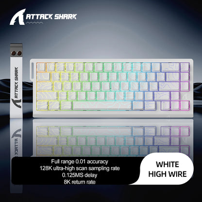 Mechanical Gaming Keyboard With Ultra Fast 0.125ms Response