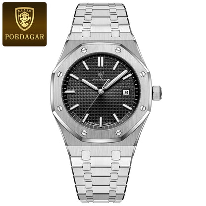 Luxury Waterproof Quartz Wristwatch for Men - Smarsty
