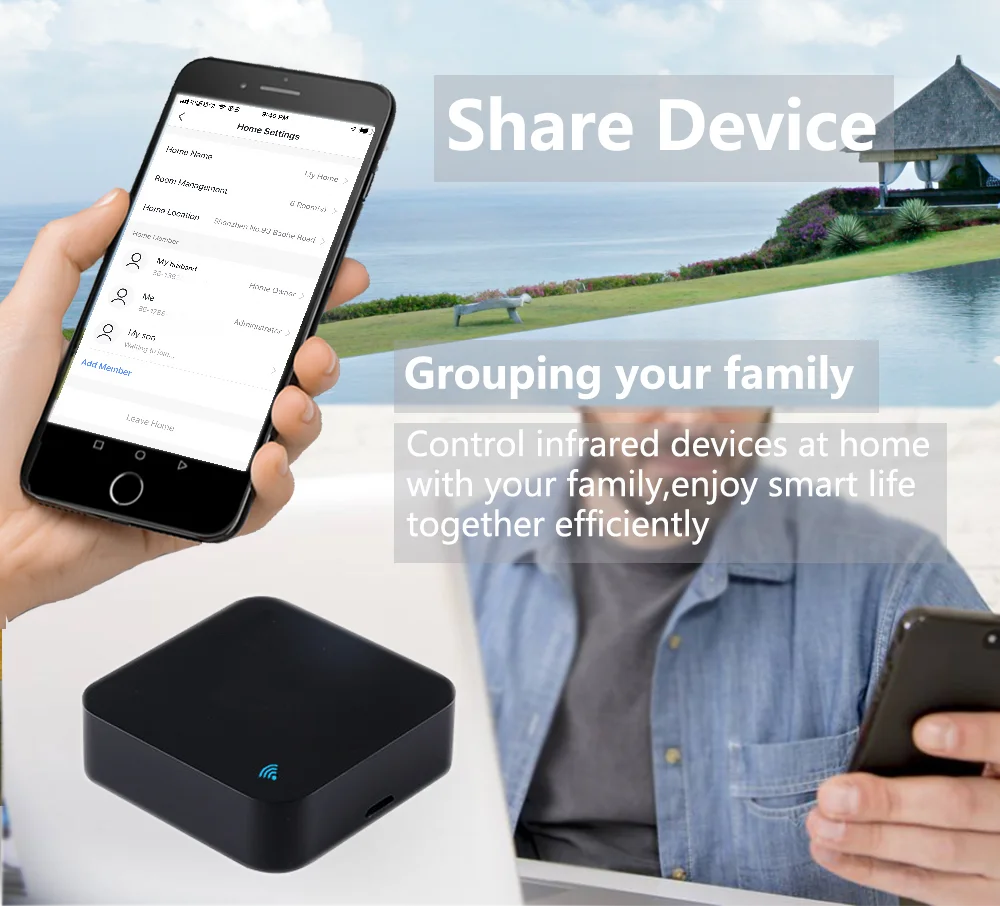 Tuya WiFi Remote Control for Smart Home Devices - Smarsty
