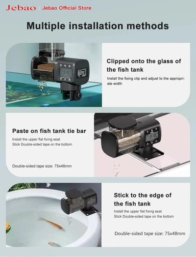Intelligent Automatic Fish Feeder With WiFi Control - Smarsty