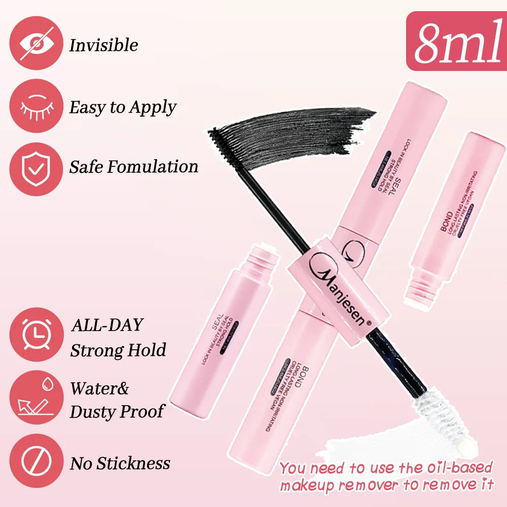 DIY Lash Extension Kit with Bond and Seal for Easy Application - Smarsty