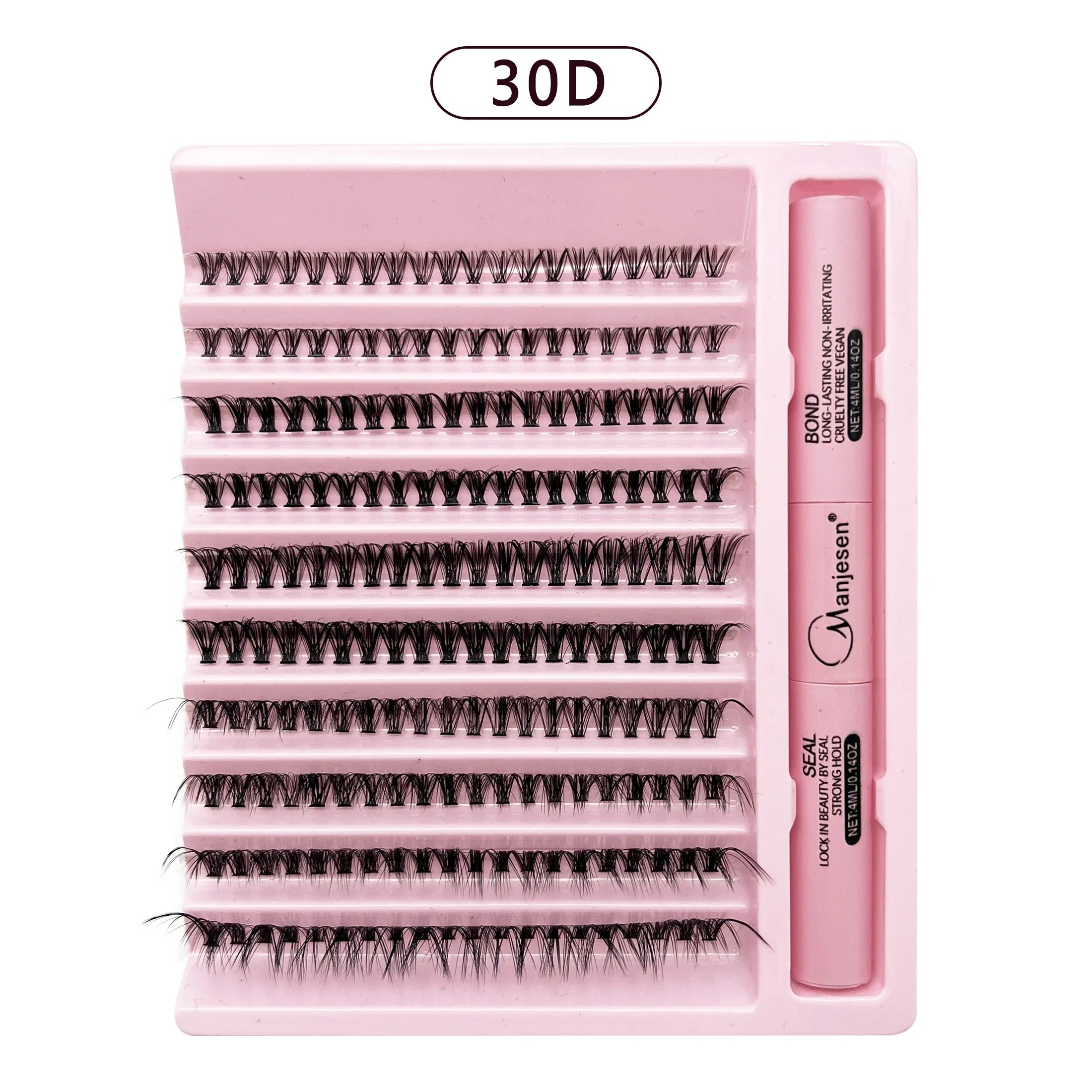DIY Eyelash Extension Kit with 200 Clusters for Natural Look - Smarsty