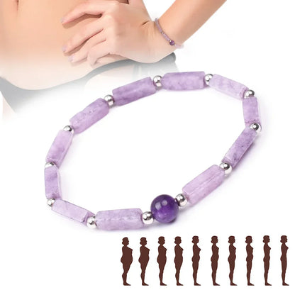 Natural Amethyst Slimming Bracelet for Weight Loss - Smarsty