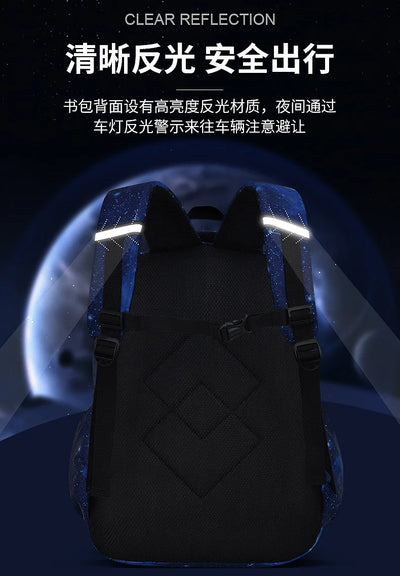 Waterproof Kids Backpack Starry Sky For Boys And Girls - Smarsty