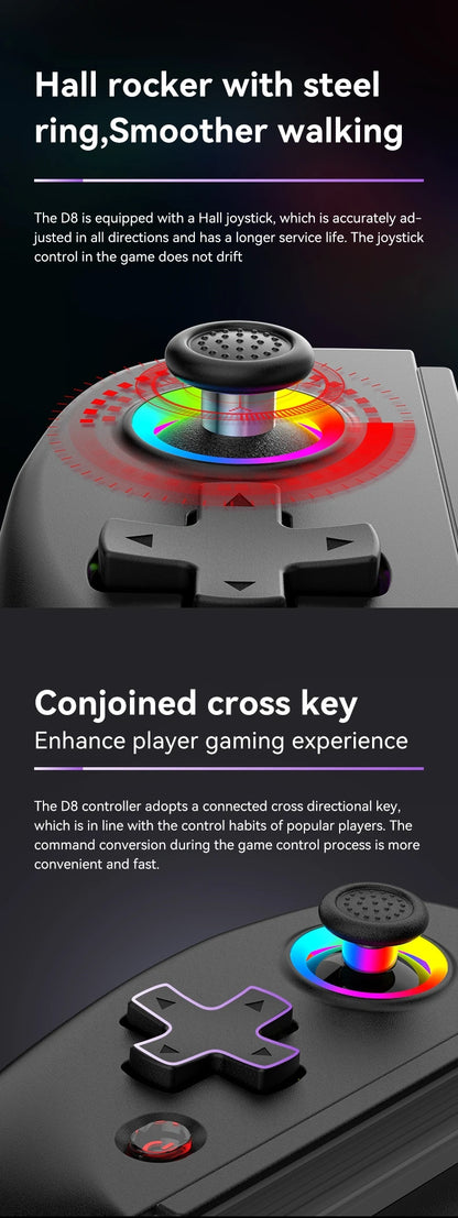 Wireless Bluetooth Game Controller for PS4 Switch Mobile - Smarsty