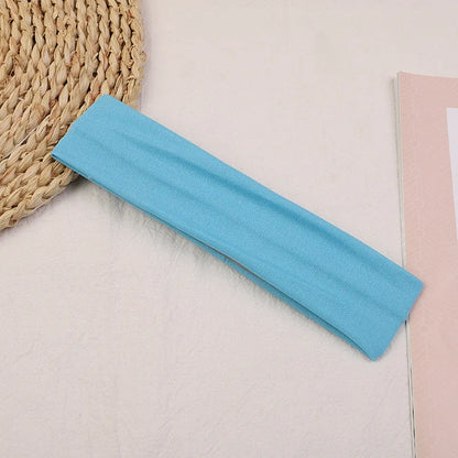 Stretchy Sports Yoga Headband Comfortable Breathable Cotton - Smarsty