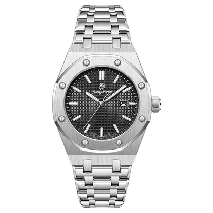 Luxury Waterproof Quartz Watch with Luminous Date Feature - Smarsty