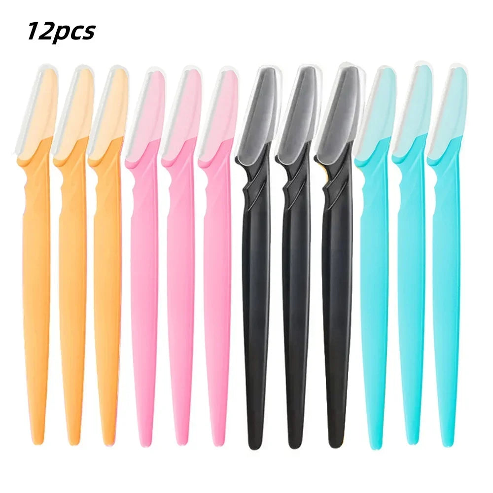 Eyebrow Razor Set with Precision Safety Covers - Smarsty