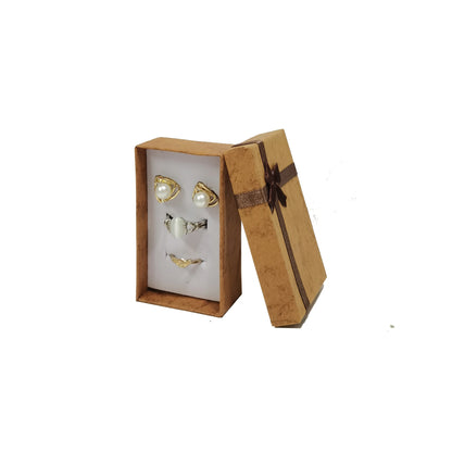 High Quality Paper Ring Necklace Set in Gift Box - Smarsty