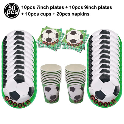 Soccer Theme Tablecloths for Game Day Parties - Smarsty