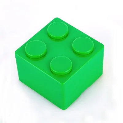 Building Block Storage Box Creative Plastic Storage Box Saving Space Storage Organizers Desktop Office Storage Supplie Kids Gift