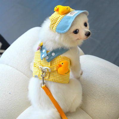 Duck Frog Pet Harness Set for Cats and Puppies - Smarsty
