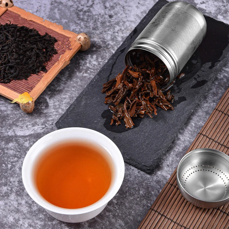 Tea Strainer Stainless Steel Tea Infuser Tea Leaves Spice Seasoning Ball Strainer Teapot Fine Mesh Coffee Filter Teaware - Smarsty