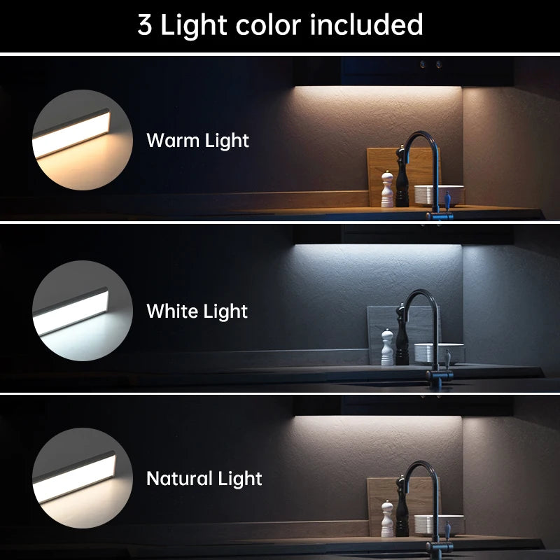 LED Motion Sensor Night Light for Cabinets and Wardrobes - Smarsty