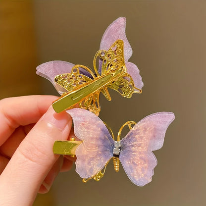 Cute Butterfly Hairpins for Girls with No-Hurt Design - Smarsty