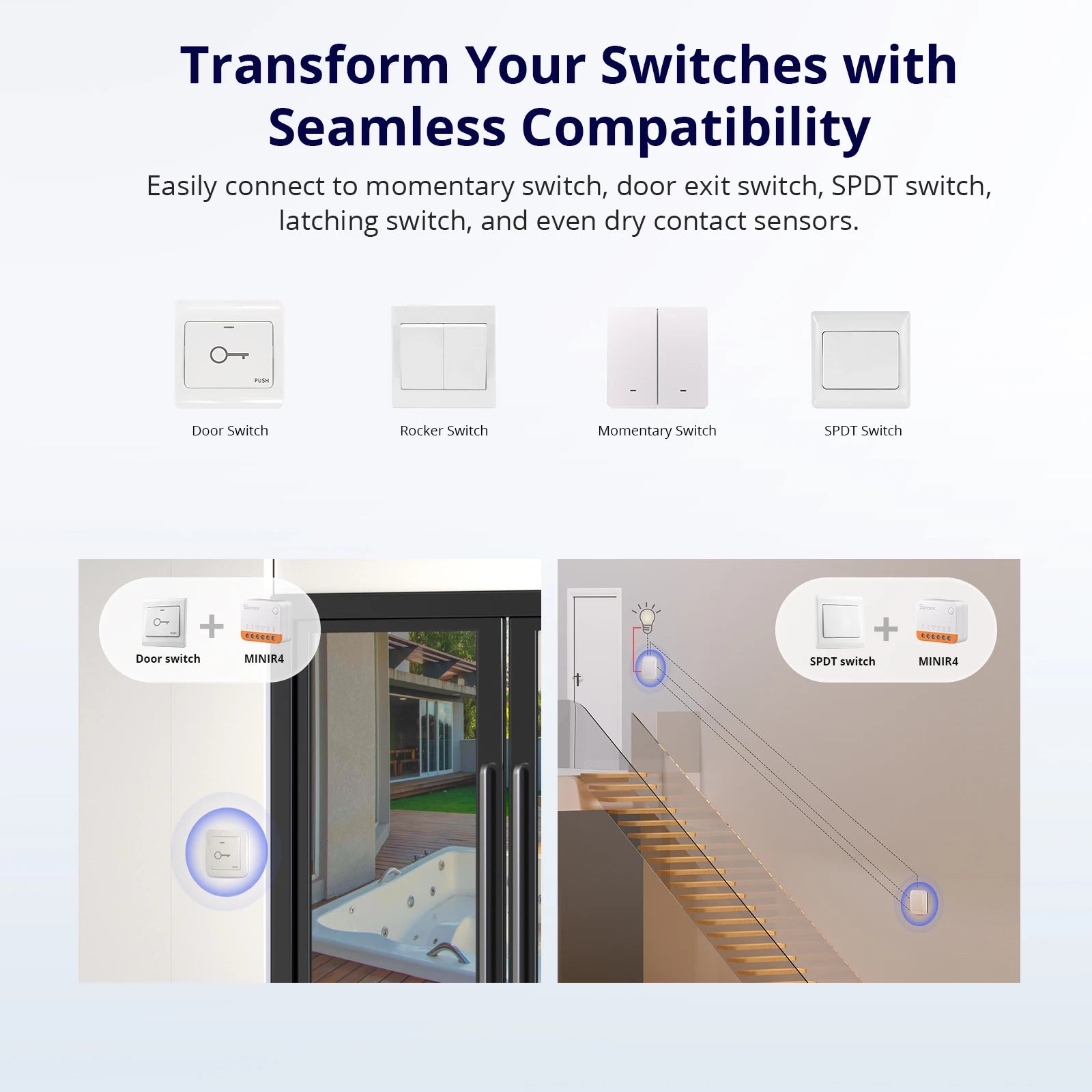 Sonoff Mini R4 WiFi Smart Home Switch Remote Control - Smarsty