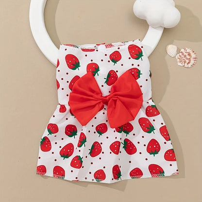 Soft Floral Pet Dress for Dogs and Cats - Smarsty