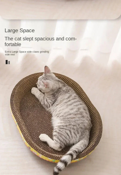 Cat Scratching Board with Durable Corrugated Paper - Smarsty