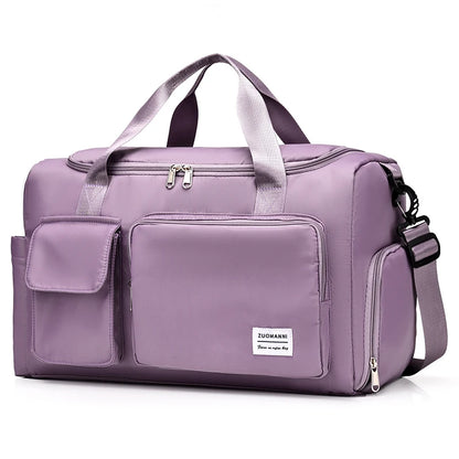 Unixinu Carry On Weekender Duffle Bag With Shoe Compartment - Smarsty
