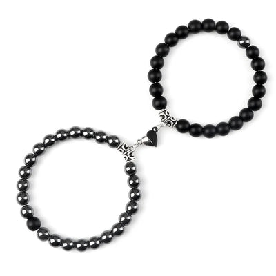 Natural Stone Couple Bracelets Set for Friendship - Smarsty