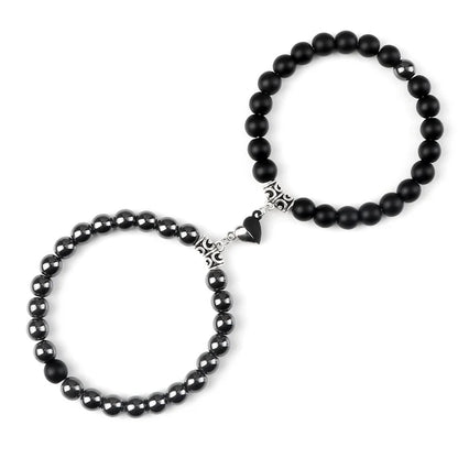Natural Stone Couple Bracelets Set for Friendship - Smarsty