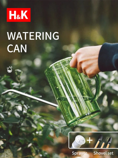 Long Spout Watering Can Set for Indoor and Outdoor Plants - Smarsty