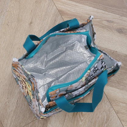 Insulated Cartoon Print Lunch Bag Large Capacity Everyday - Smarsty