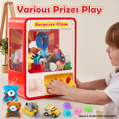 JOYFY Claw Machine Arcade Toy Kid Dispenser Toys Mini Vending Machine for Kids Perfect Christmas Birthday Big Gifts