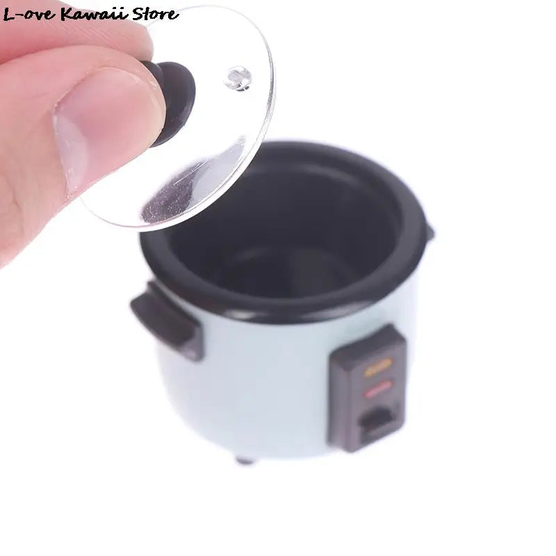 Miniature Dollhouse Furniture Set For Dolls House Mini Toy Kit Accessories TV Kitchen Home Fridge Kids Pretend Play Diy Figurine by Smarsty