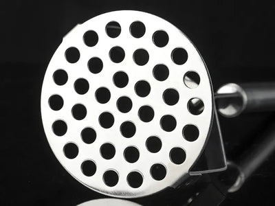 Stainless Steel Potato Masher Manual Fruit Vegetable Pressure Mud Machine Kitchen Children Food Crusher Complementary Gadget by Smarsty