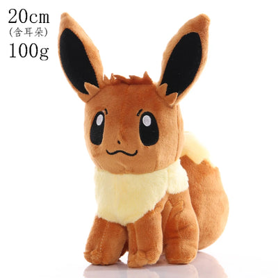 Cute Pikachu Plush Toy Pokemon Charmander Squirtle Bulbasaur Stuffed Doll Eevee Scorbunny Gengar Snorlax Christmas Gifts - Smarsty