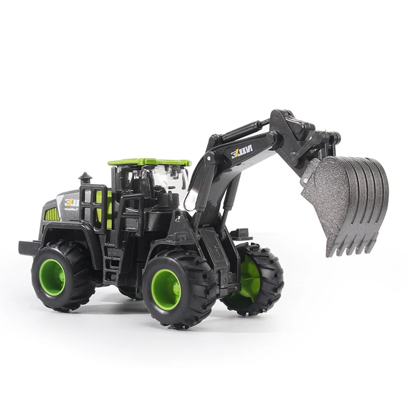 1/50 Model Car Bulldozer Truck Excavator Crane Forklift Construction Engineering Vehicle Toys for Boys Children Educational Toys by Smarsty