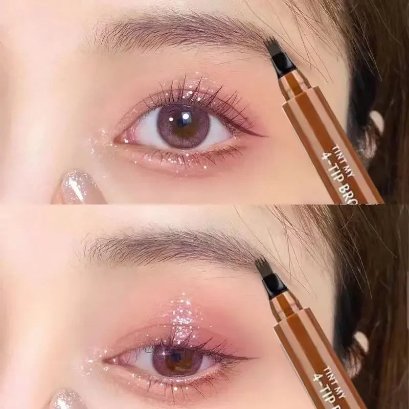 Waterproof Eyebrow Tattoo Pen for Long-Lasting Makeup - Smarsty