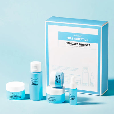 5PCS Skincare Set Hydrate Brighten Firm Skin Exfoliating Acne Removal Shrink Pore Fix Sensitive Dullness Collagen Face Kit