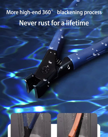Stainless Steel Anti-Splash Nail Clipper for Thick Fake Nails - Smarsty