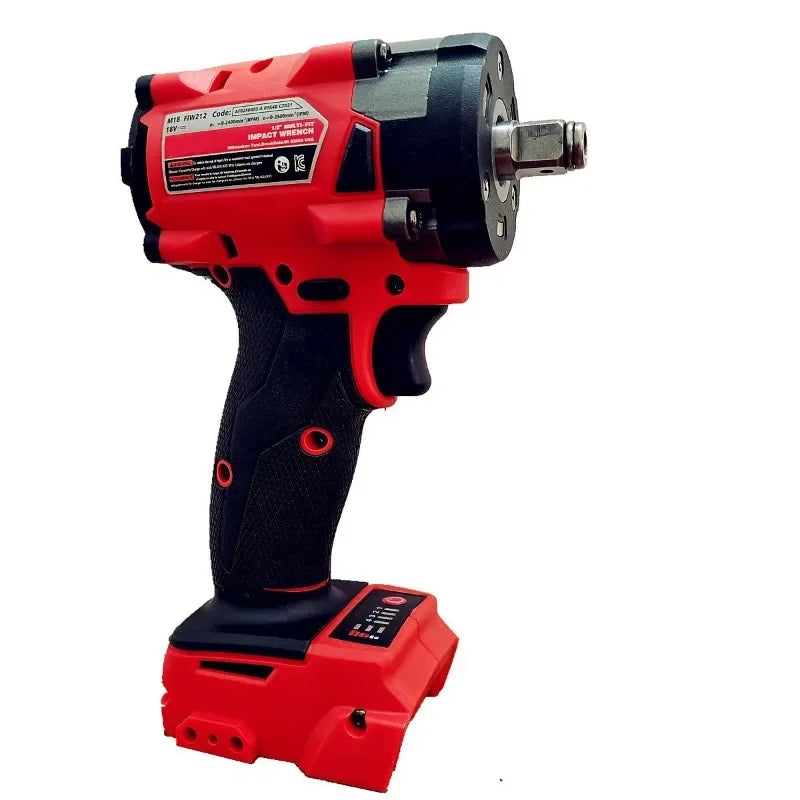 Brushless Impact Wrench 500Nm Cordless Electric Driver - Smarsty