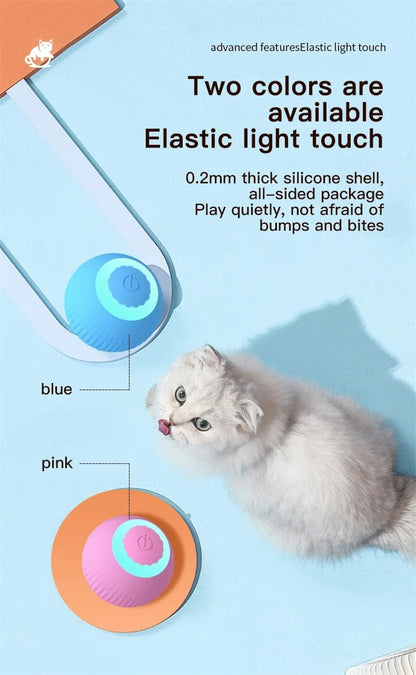 Interactive Electric Cat Ball Toy for Engaging Play - Smarsty