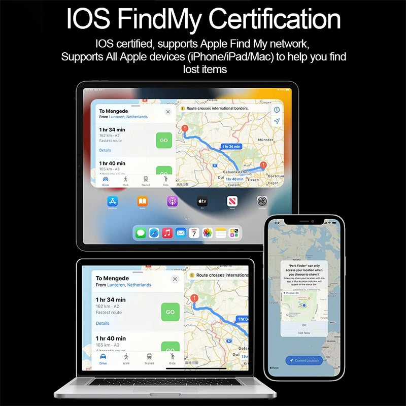 Apple Find My Mini Bluetooth GPS Tracker with Anti-Loss Reminder - Smarsty