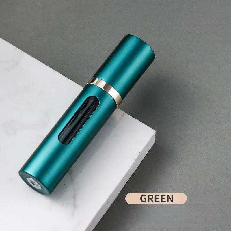 Portable Glass Refillable Perfume Bottle with Spray Pump - Smarsty