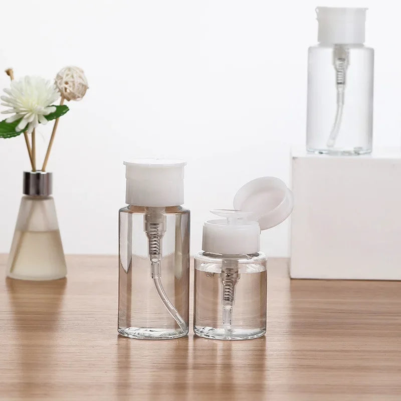 Refillable Pump Dispenser Bottle for Nail Polish - Smarsty