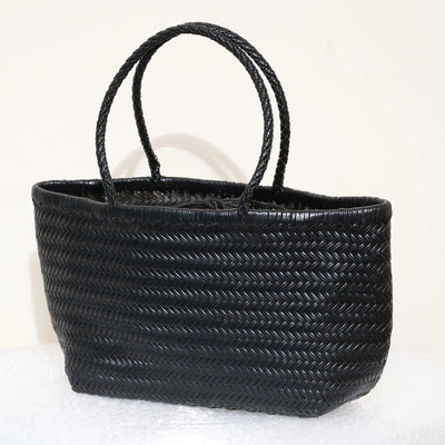 Genuine Leather Tote Bag For Women With Crossbody Strap - Smarsty