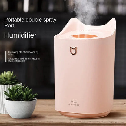 Large Capacity Dual Jet Air Humidifier with Aroma Diffuser - Smarsty