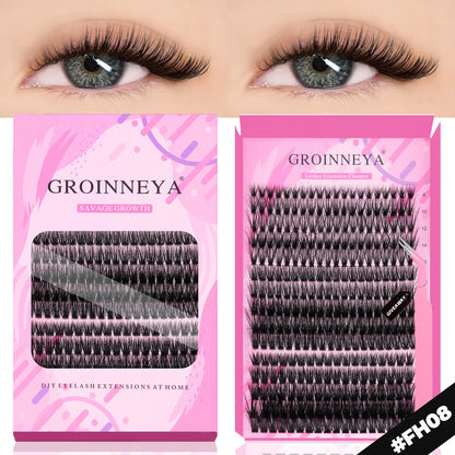 DIY Faux Mink Eyelash Extension Kit with Bond and Seal - Smarsty