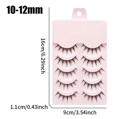 DINGSEN Anime Lashes Natural Look for Daily Makeup - Smarsty