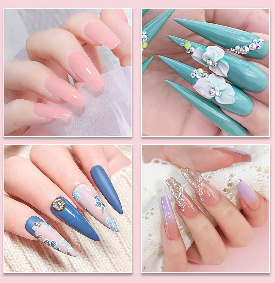 Acrylic Powder and Liquid Monomer Nail Art Kit - Smarsty