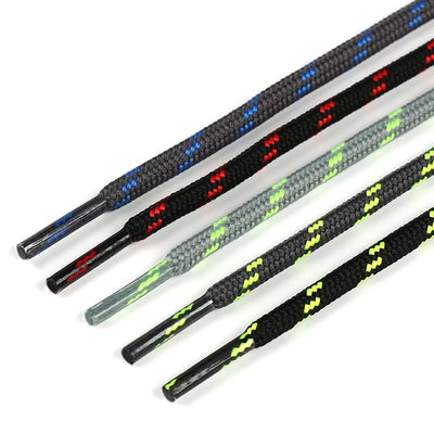 Round Climbing Shoelaces Hiking Walking Shoe Laces Work Boot Shoelace Outdoor Mountaineering Non Slip Duty Durable Shoestrings - Smarsty